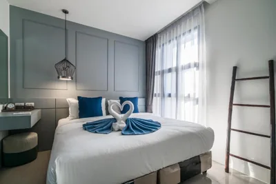 원베드룸 아파트 — Apartment at Palmyrah Surin by Lofty